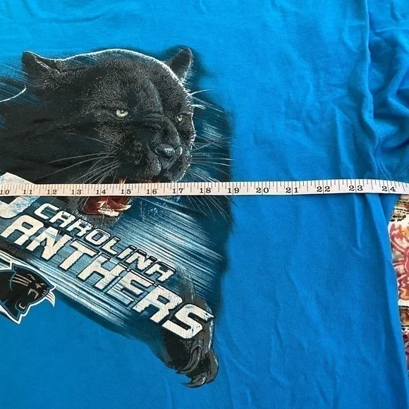 𝅺NFL Carolina Panthers Tshirt size XL - Picture 4 of 6